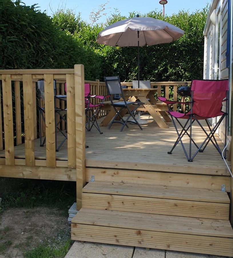 Biville-sur-Mer Mobil Home 6-8 Places Parcelle 4 Climatise מראה חיצוני תמונה